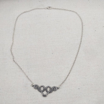 COLLANA in argento 925 con serpenti - KALYA