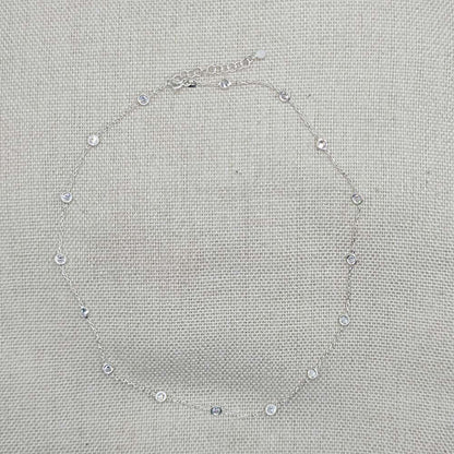 Collana in argento con zirconi - SHAIRA