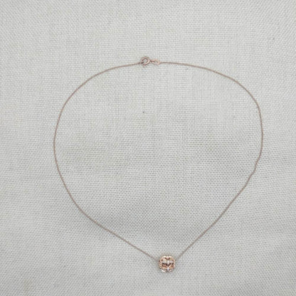 Collana in argento rosé con zirconi - NIRAYA