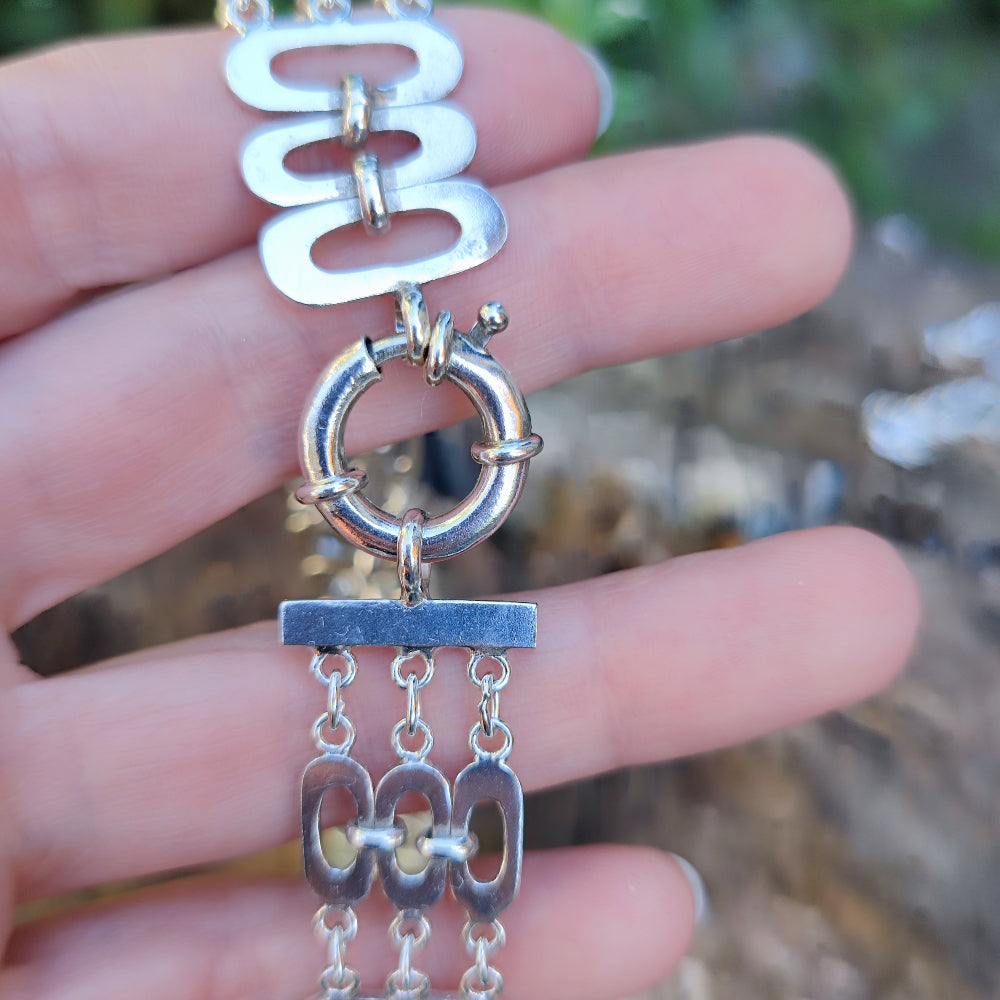 Collana artigianale in argento 925 - GINGER