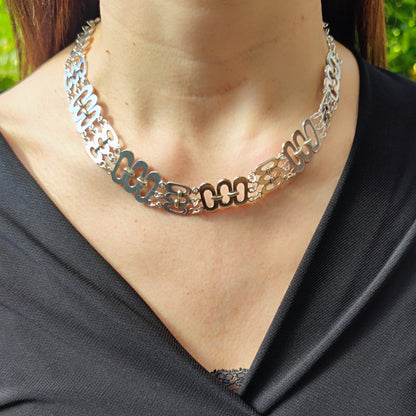 Collana artigianale in argento 925 - GINGER