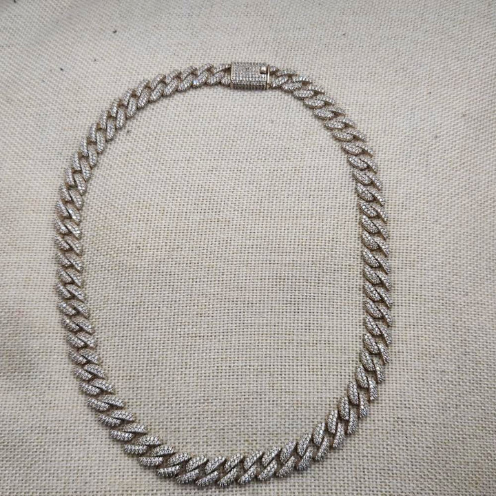 Collana catena argento 925 e zirconi - YASMINA