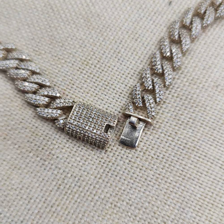 Collana catena argento 925 e zirconi - YASMINA