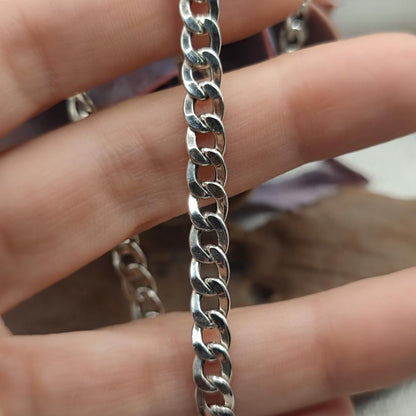COLLANA catena groumette argento 925 - REVATI