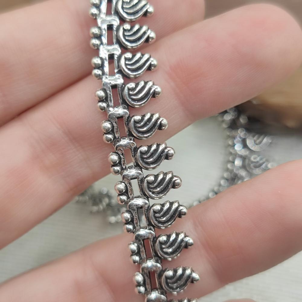 COLLANA etnica in argento 925 - HABRA