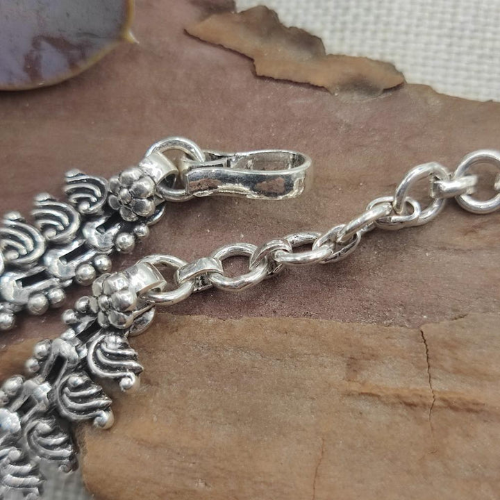 COLLANA etnica in argento 925 - HABRA