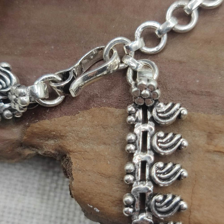 COLLANA etnica in argento 925 - HABRA