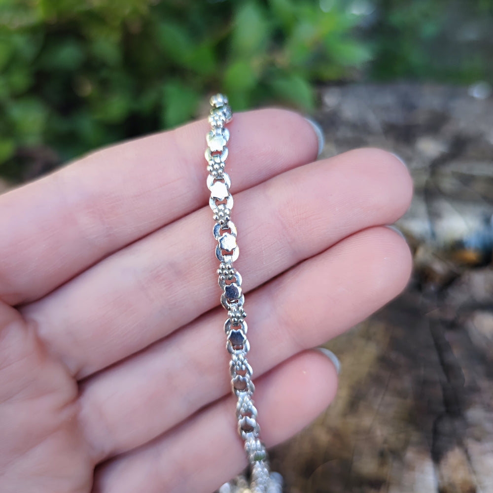 COLLANA etnica in argento 925 - SEMADOH