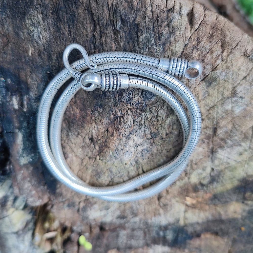 Collana Snake argento925 2,5mm argento BRASS Workshop clsnk2,5mm Collana Snake argento925 2,5mm argento BRASS Workshop clsnk2,5mm