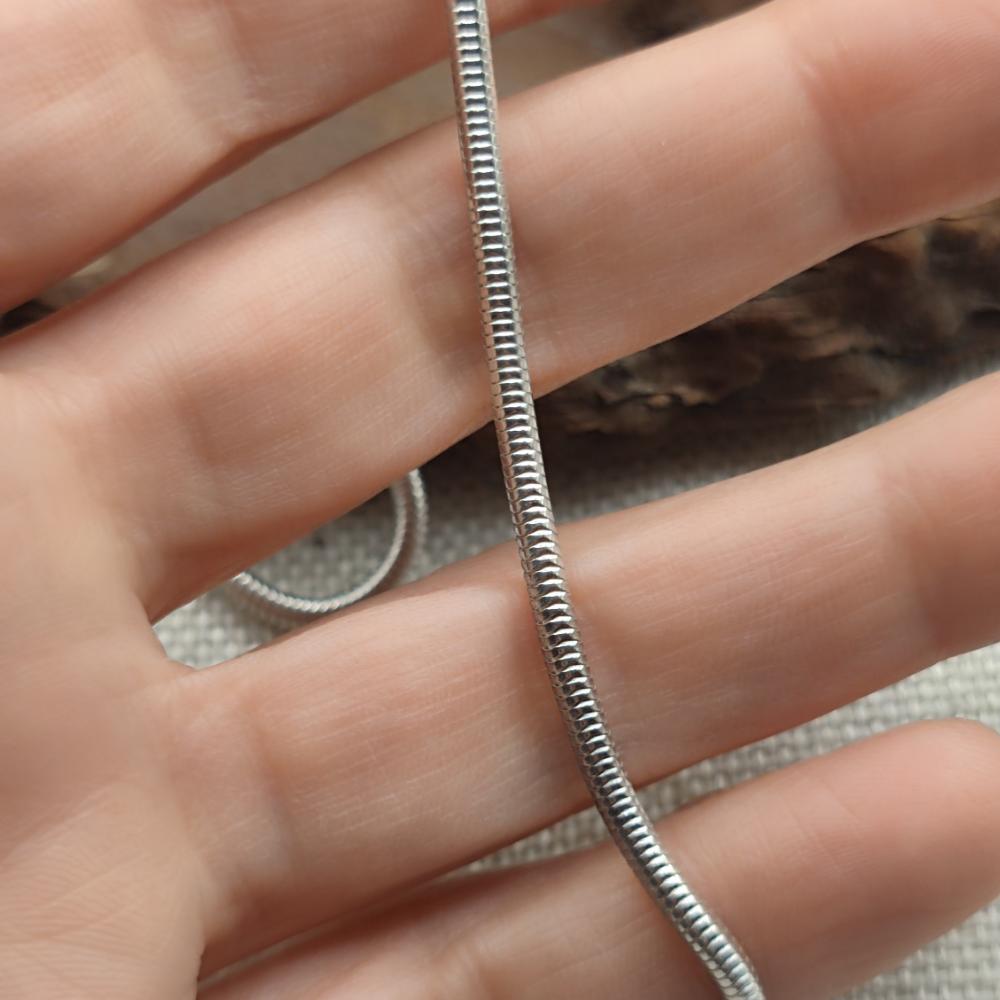 Collana snake uomo o donna in argento 925 - HANSIKA