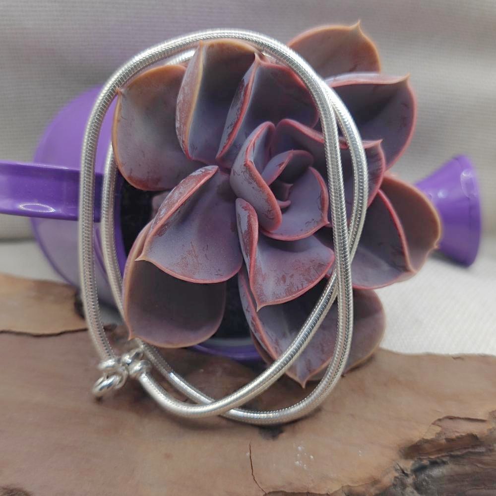 COLLANA snake argento 925 massiccio - MRINAL