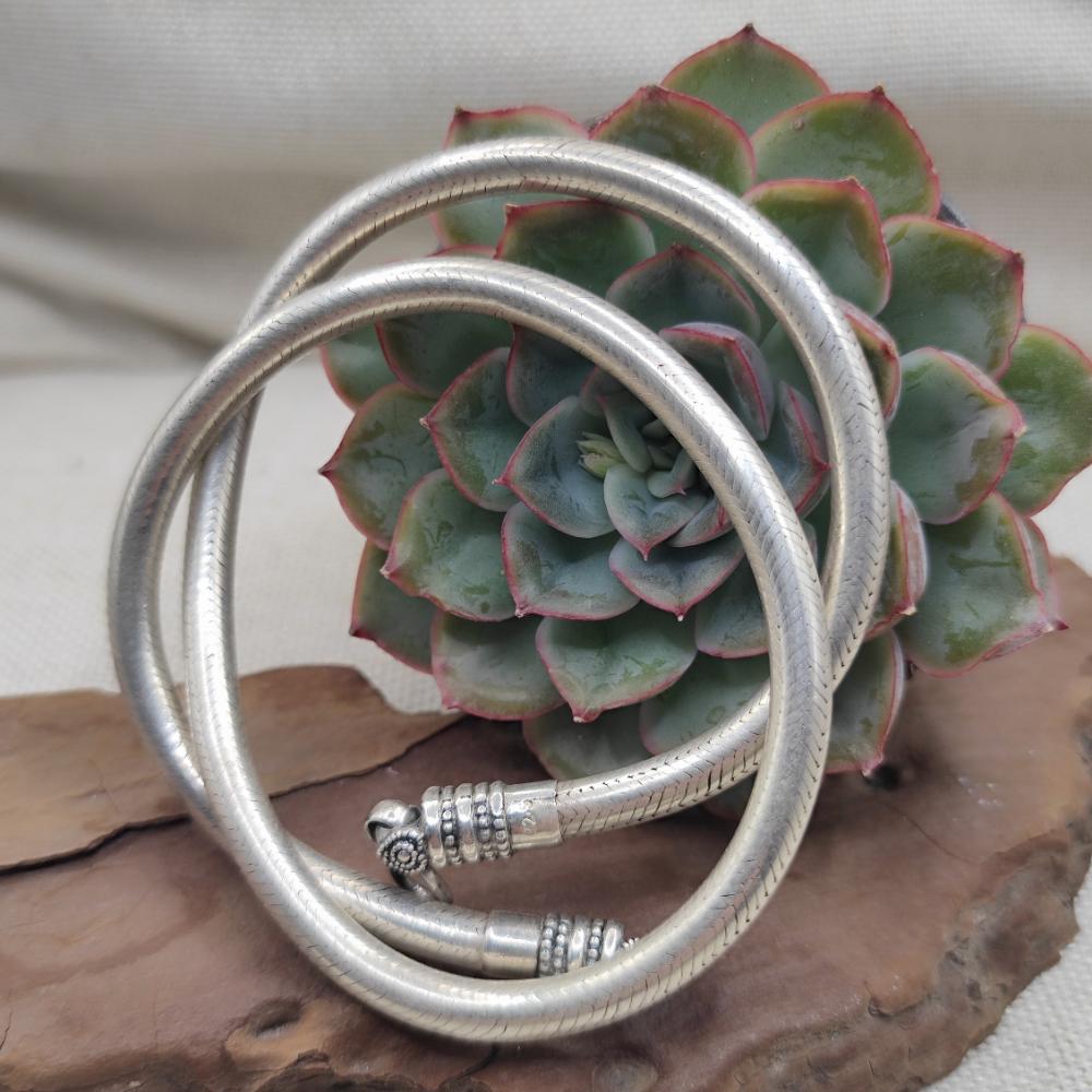 Collana snake in argento 925 - TISTA 50 cm