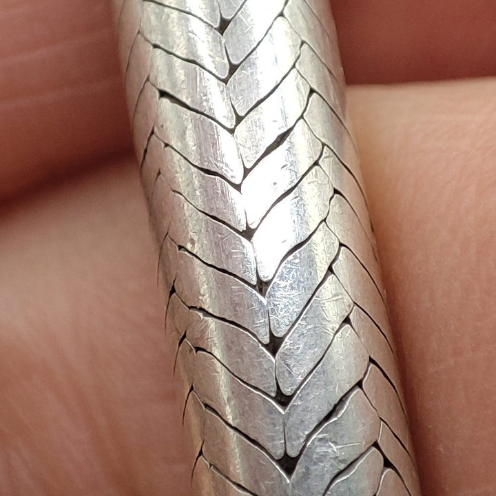 Collana snake in argento 925 - TISTA 50 cm