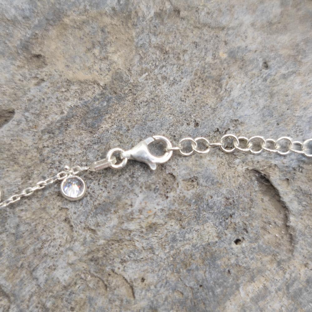 Collana in argento con zirconi - VASUNDRA