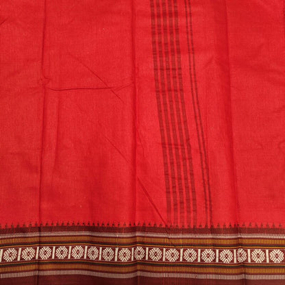 LUNGI SARONG rosso - Pareo india artigianale cotone - GAMCHA