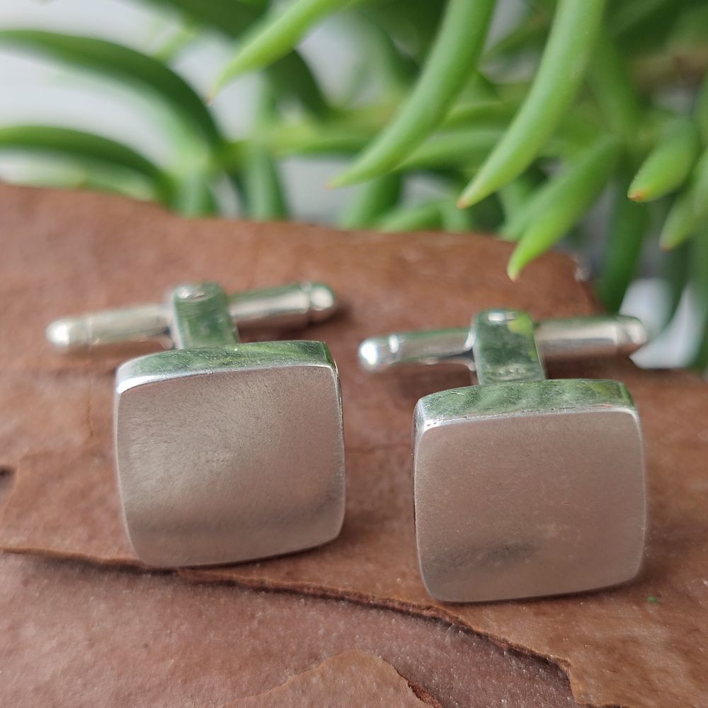 GEMELLI in argento 925 quadrati - THOMAS