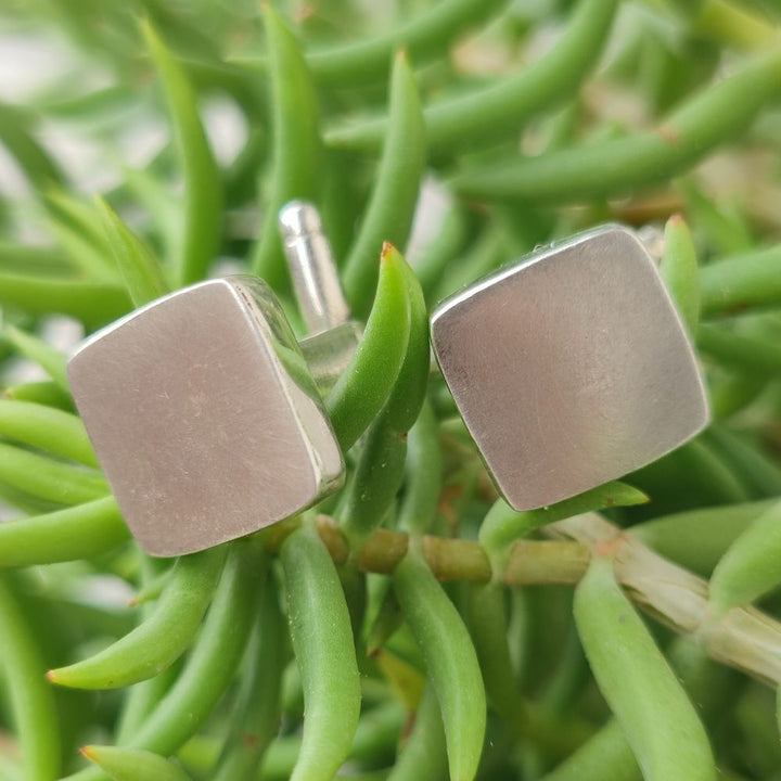 GEMELLI in argento 925 quadrati - THOMAS