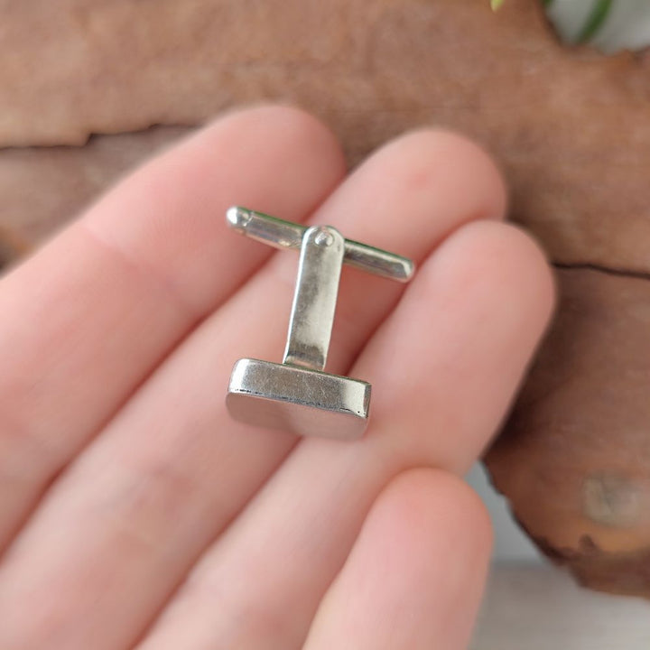 GEMELLI in argento 925 quadrati - THOMAS