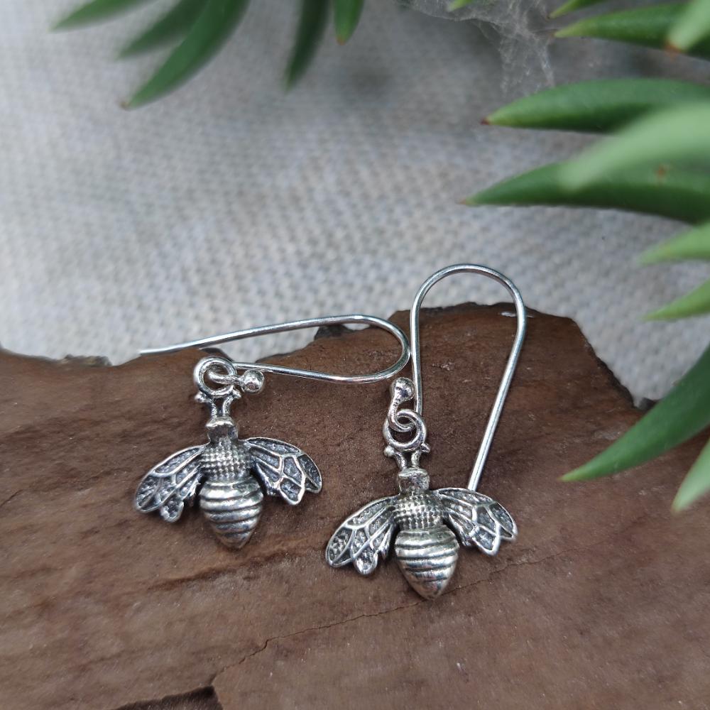 Orecchini con ape in argento 925 - ABEILLE