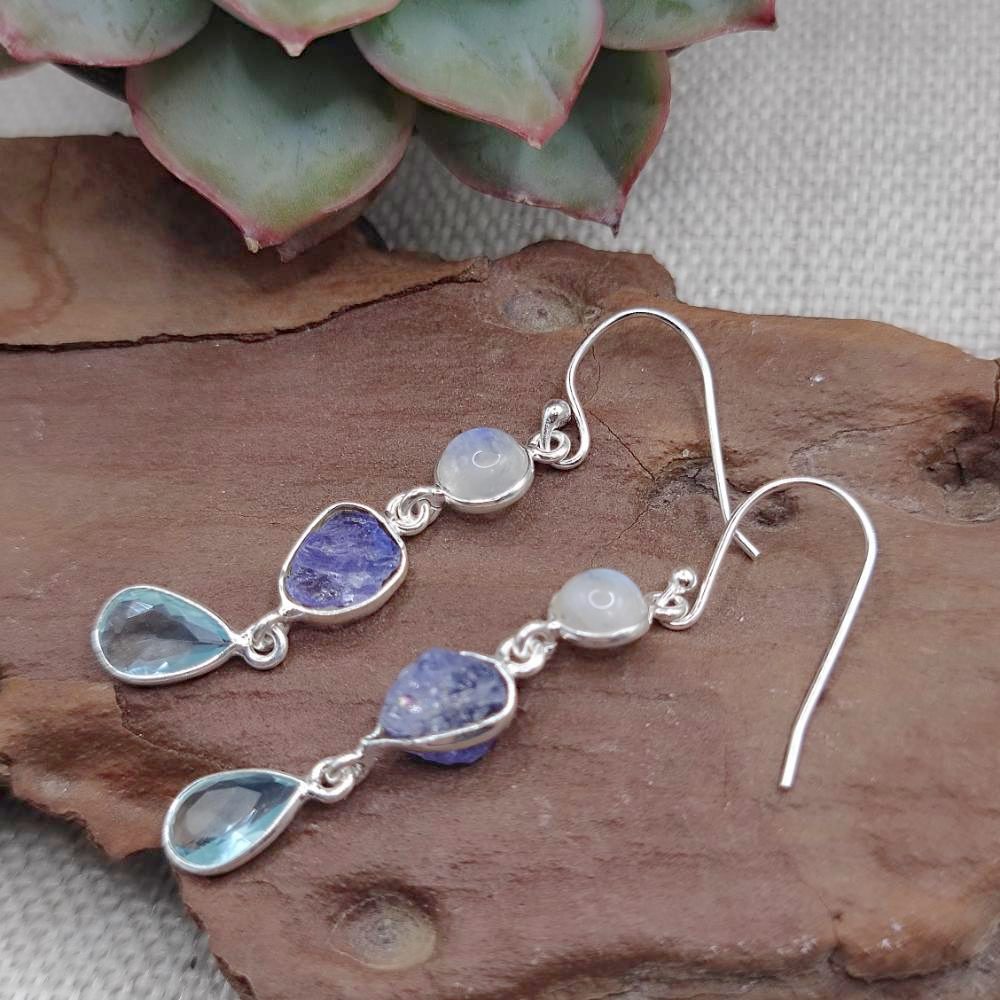 Orecchini argento 925 con ametista - ZAHIRABAD