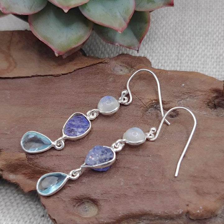 Orecchini argento 925 con ametista - ZAHIRABAD