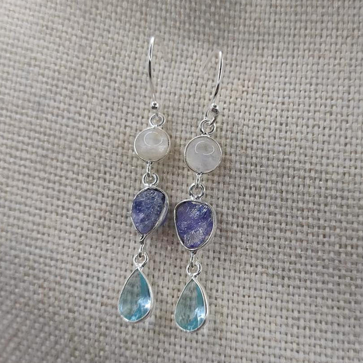 Orecchini argento 925 con ametista - ZAHIRABAD