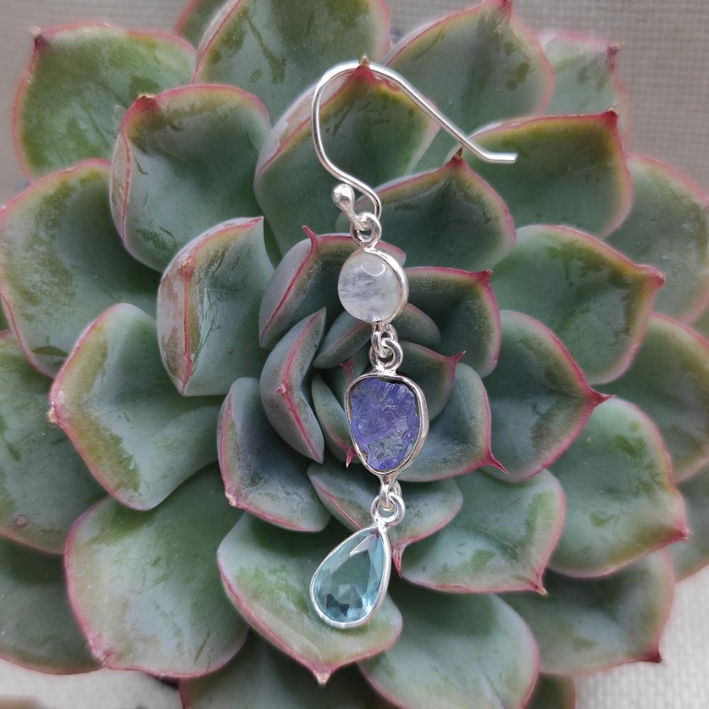 Orecchini argento 925 con ametista - ZAHIRABAD