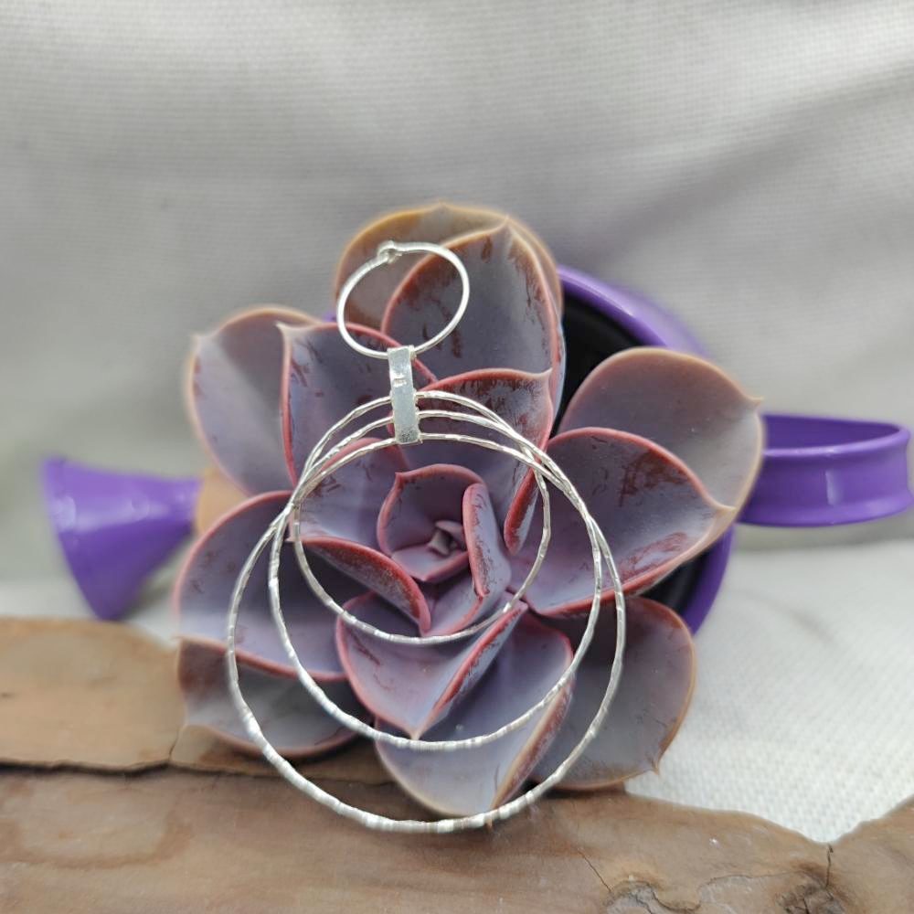 ORECCHINI cerchio in argento 925 - SONARI