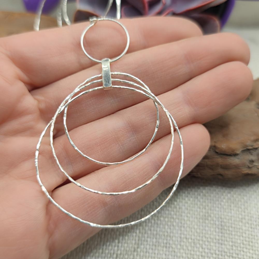 ORECCHINI cerchio in argento 925 - SONARI