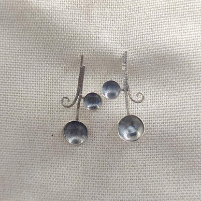 ORECCHINI artigianali in argento 925 - CHANDRIKA