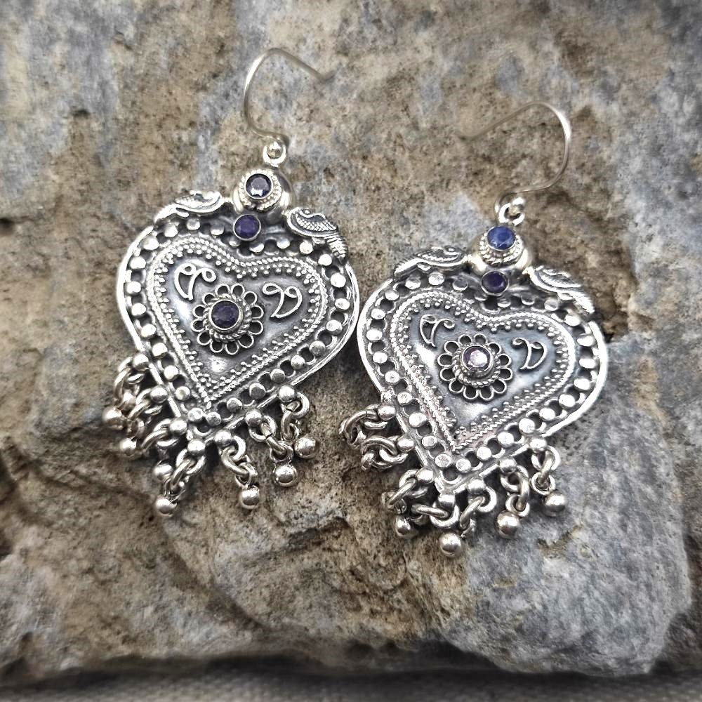 Orecchini in Argento 925 con pietra - NARUA
