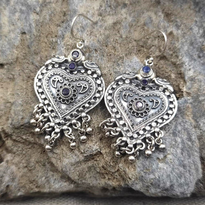 Orecchini in Argento 925 con pietra - NARUA