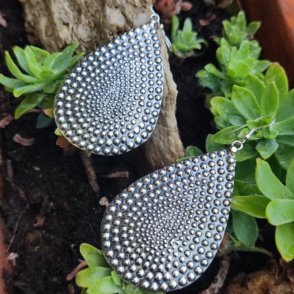 ORECCHINI etnici in argento 925 - DAKIN