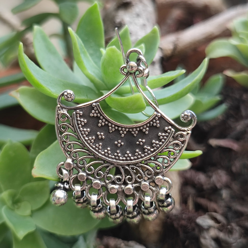 ORECCHINI etnici in argento 925 - GESINGA