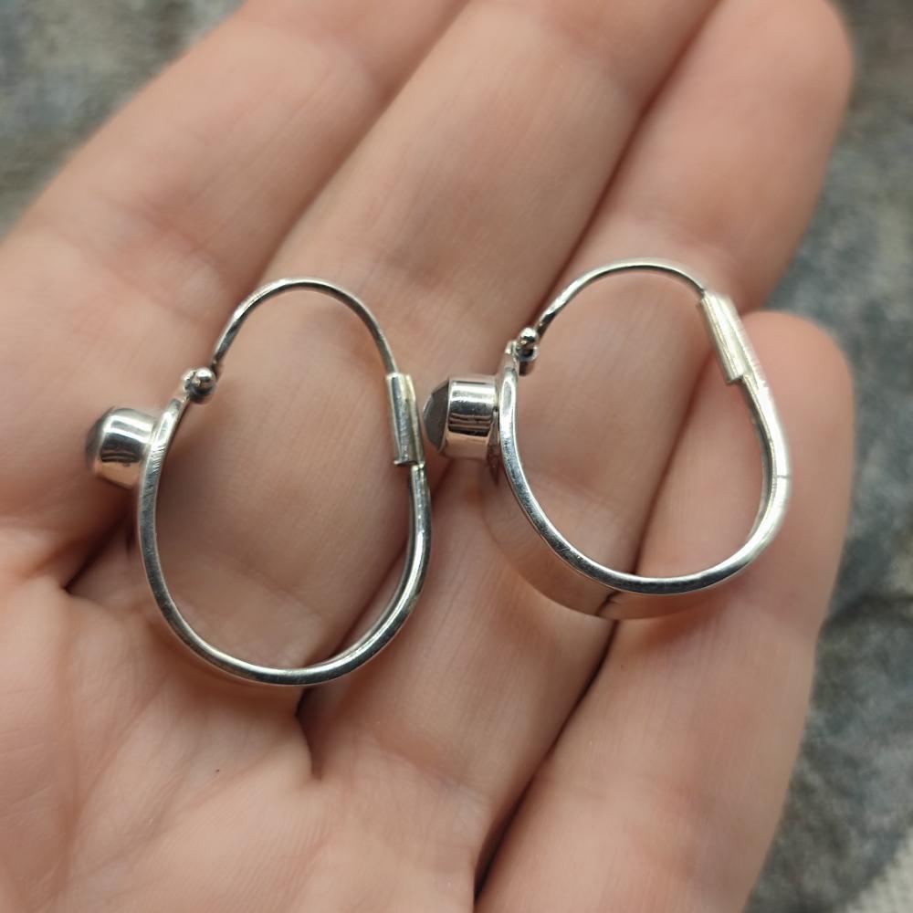 Orecchini in argento 925 con labradorite - FARID