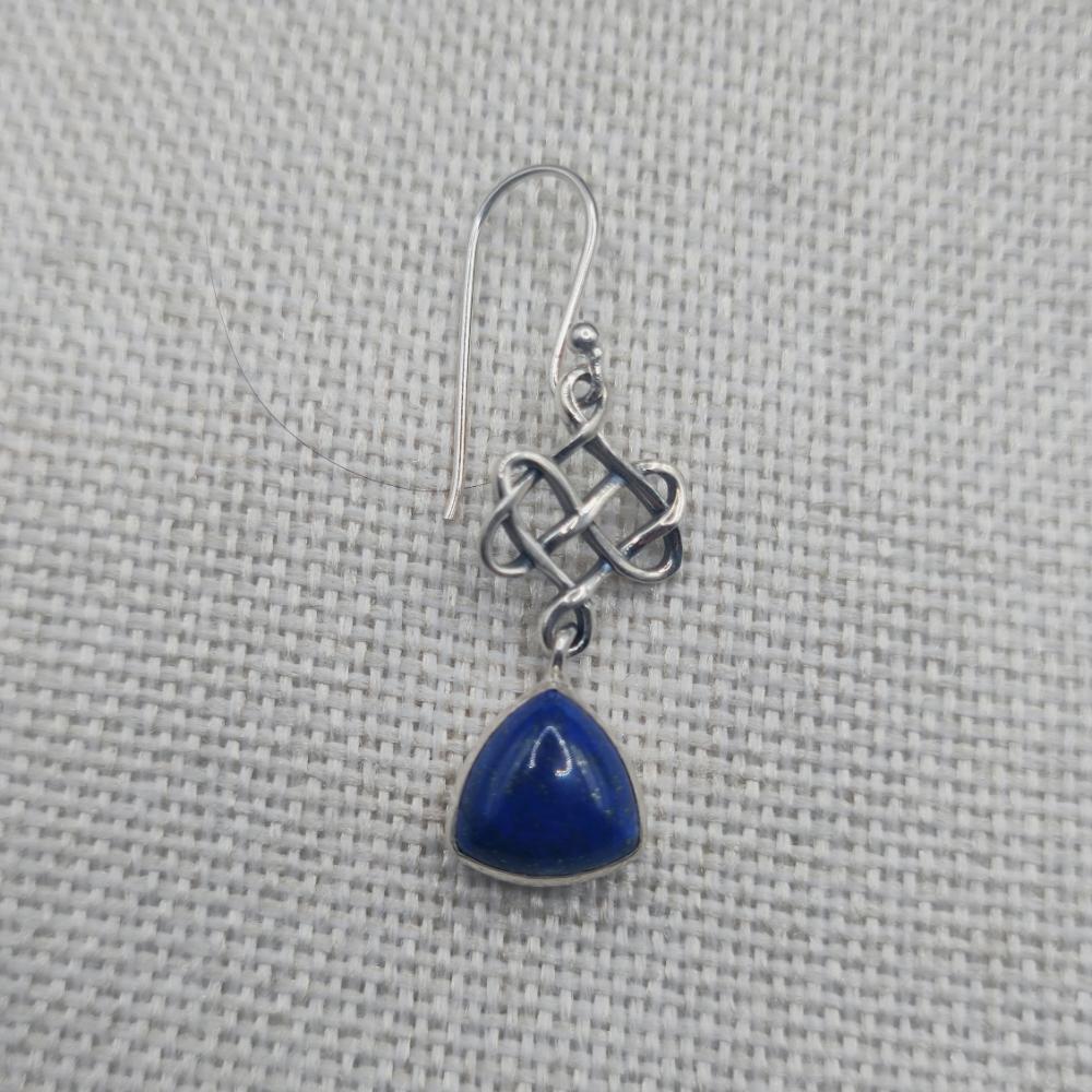 Orecchini in argento 925 lapislazzuli - SAGAR