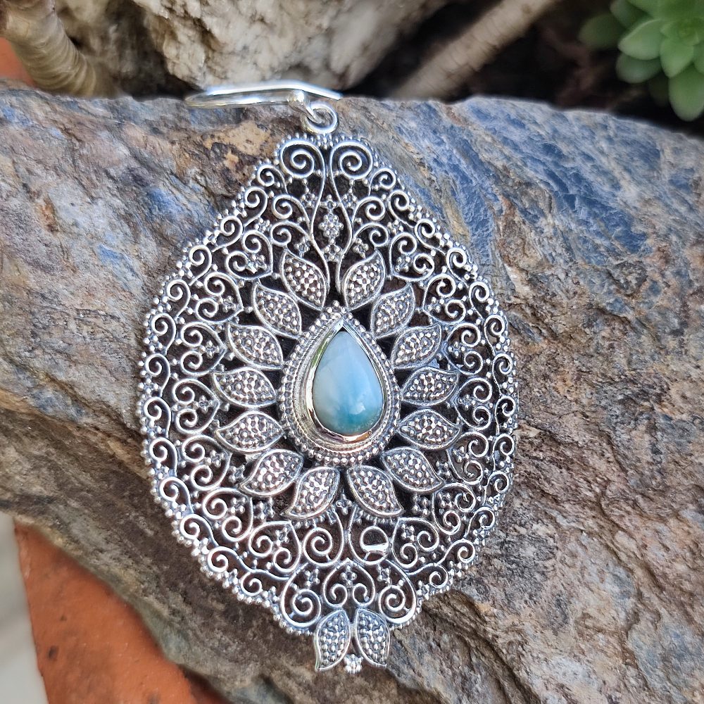 ORECCHINI in argento 925 con pietra - MAYURI