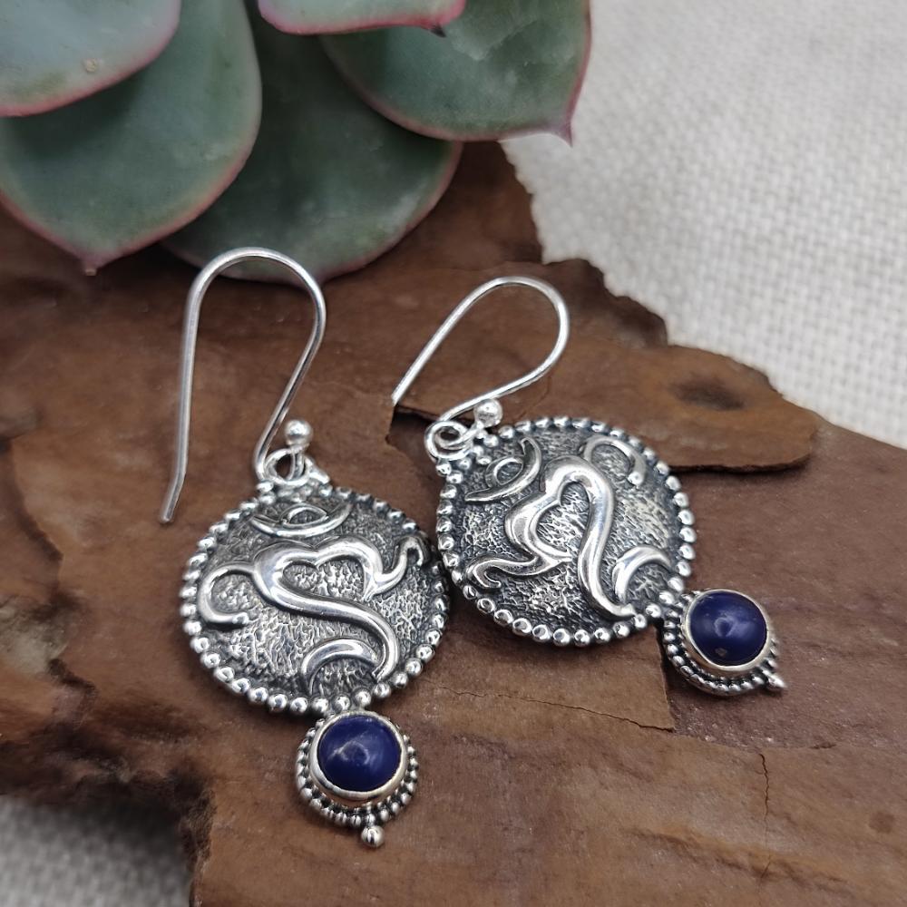 Orecchini in Argento 925 con Pietra Naturale - NARAJOLA