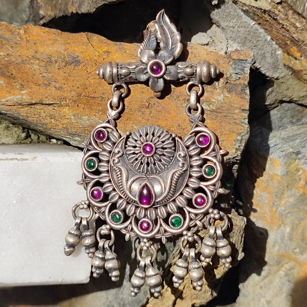 Orecchini etnici in argento 925 - NOKHA