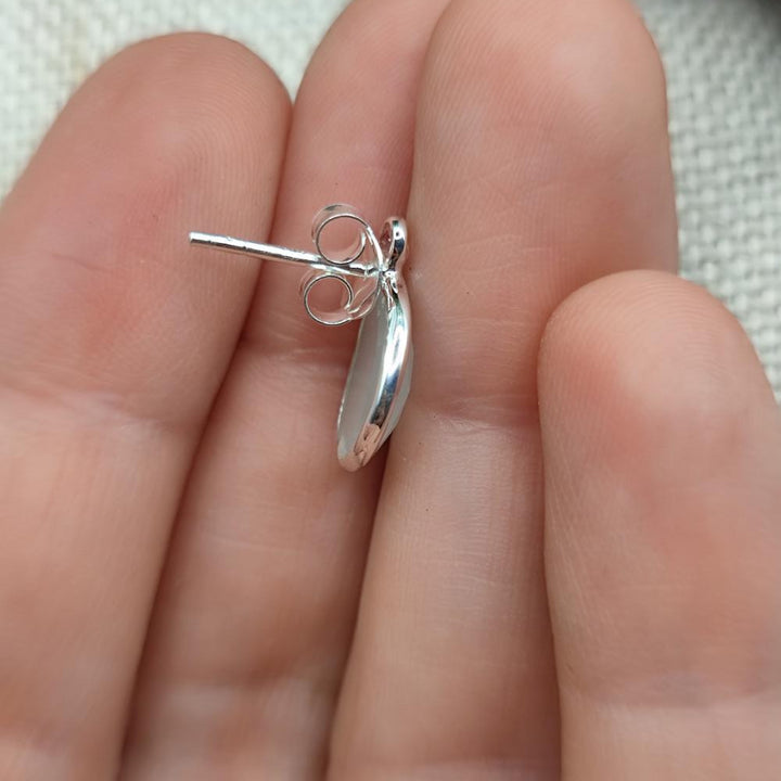ORECCHINI pendenti in argento con pietra - THEATTA