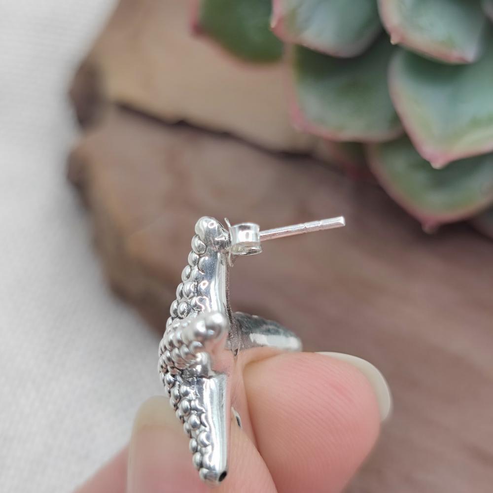 Orecchini in argento 925 stella marina - TADPATRI