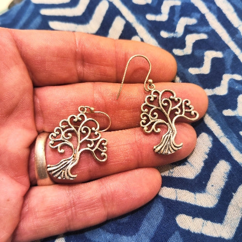 ORECCHINI LIFE in argento 925 ALBERO DELLA VITA