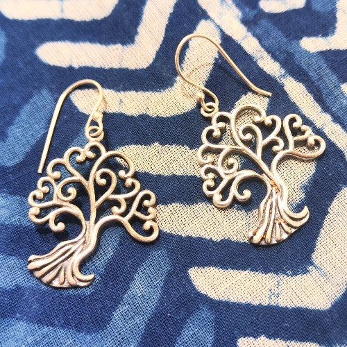 ORECCHINI LIFE in argento 925 ALBERO DELLA VITA