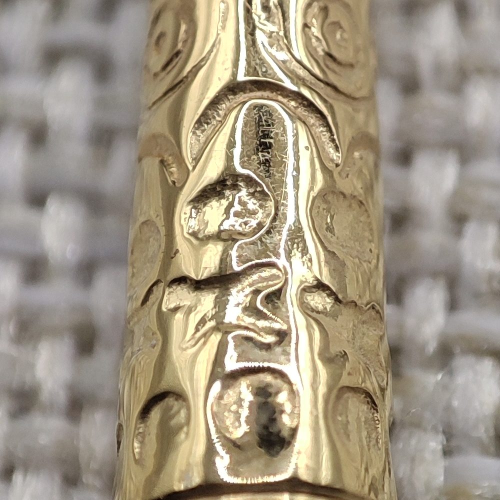 ORECCHINI pendenti in argento dorato - GOILKERA