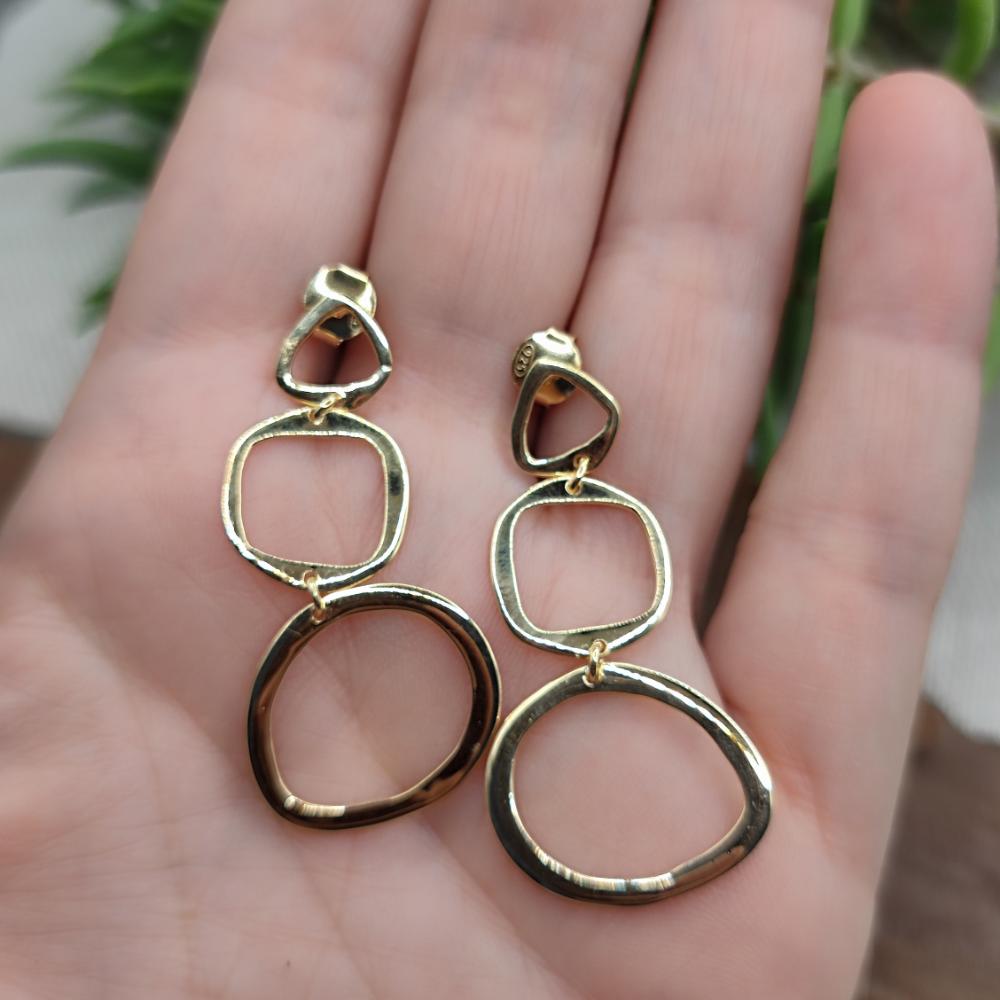 ORECCHINI in argento dorato - RAIBANIA