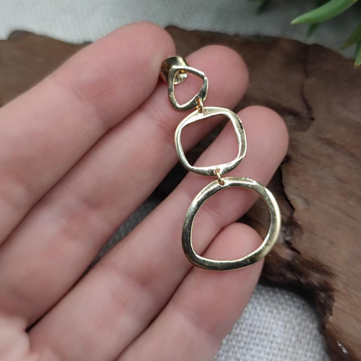 ORECCHINI in argento dorato - RAIBANIA