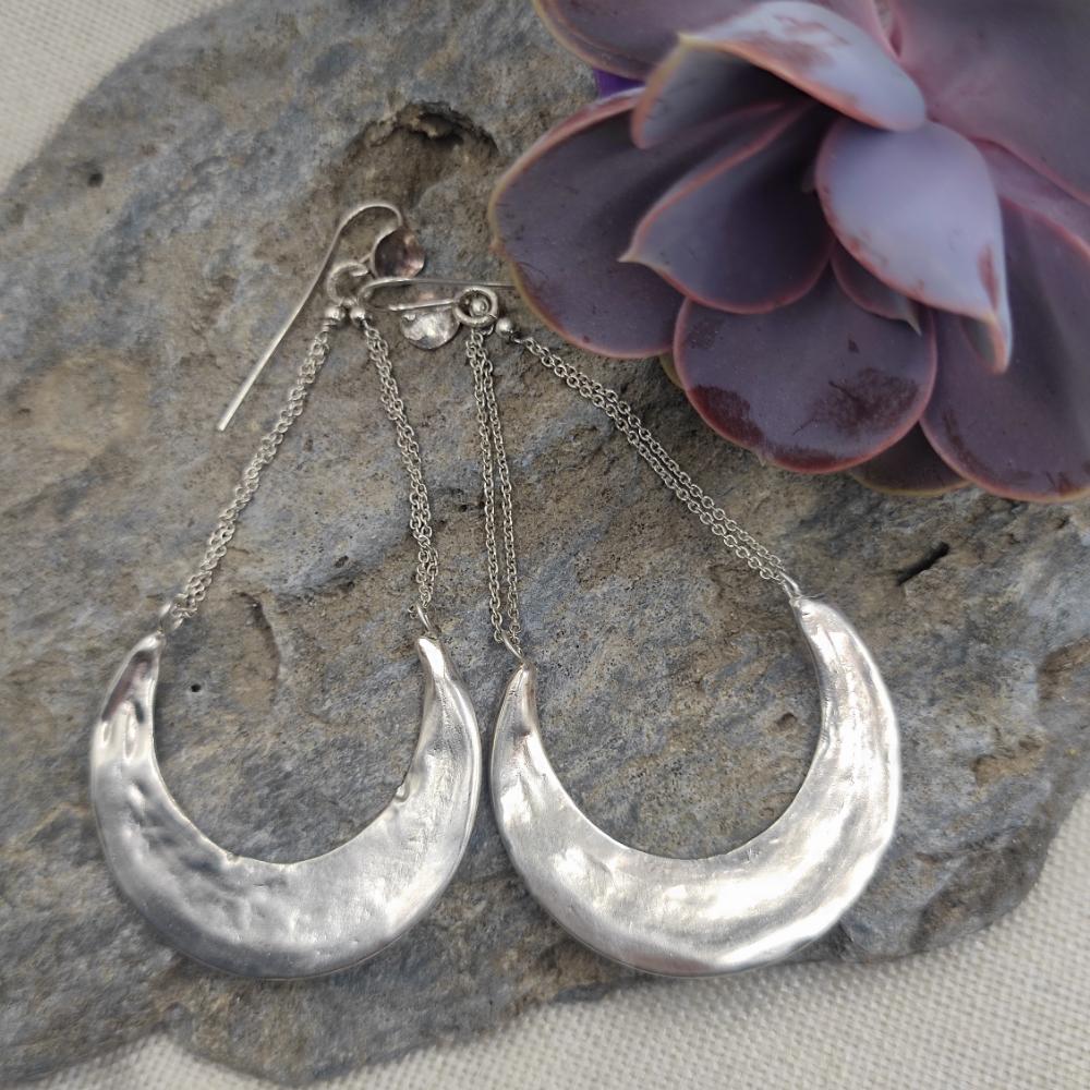 Orecchini artigianali in argento 925 - KALWAR
