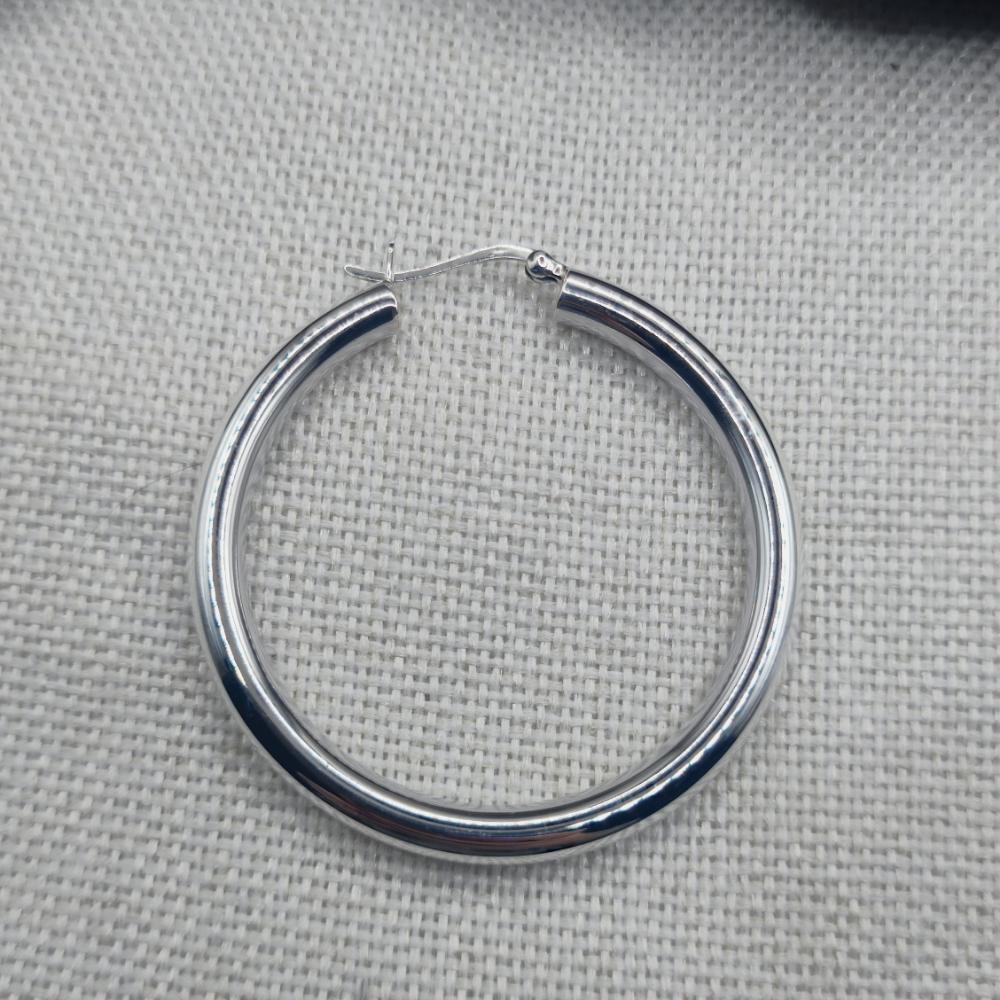 Orecchini a cerchio in argento 925 - PRANA