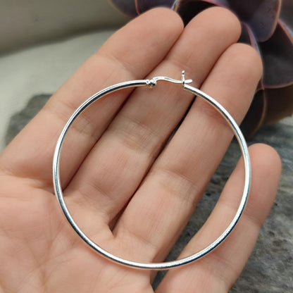 Orecchini a cerchio in argento 925 - ANJALI