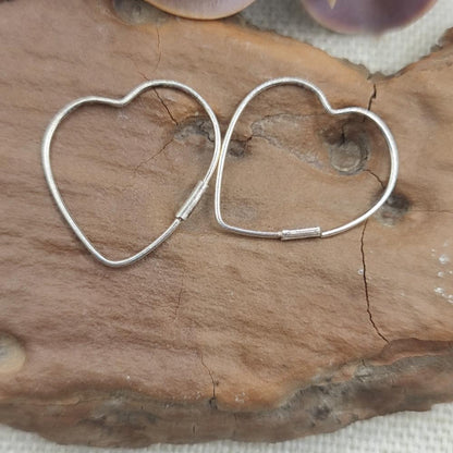 ORECCHINI a cuore in argento 925 - CHARITA